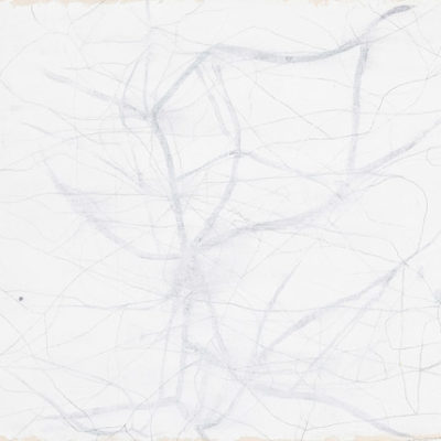 study #3, 2004. pencil, watercolour, acrylic and gesso on unmounted canvas, 39x24cm /